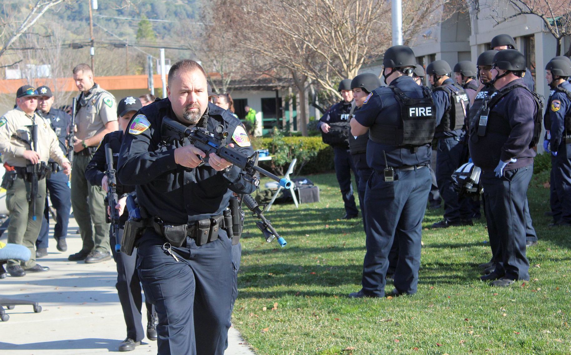 Active shooter drill